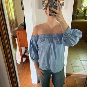 Milly Blue Women's Top